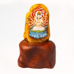 Tượng đá hổ phách 02