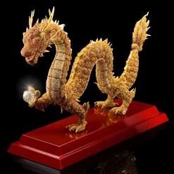 Tượng điêu khắc đính đá pha lê hình "Rồng"