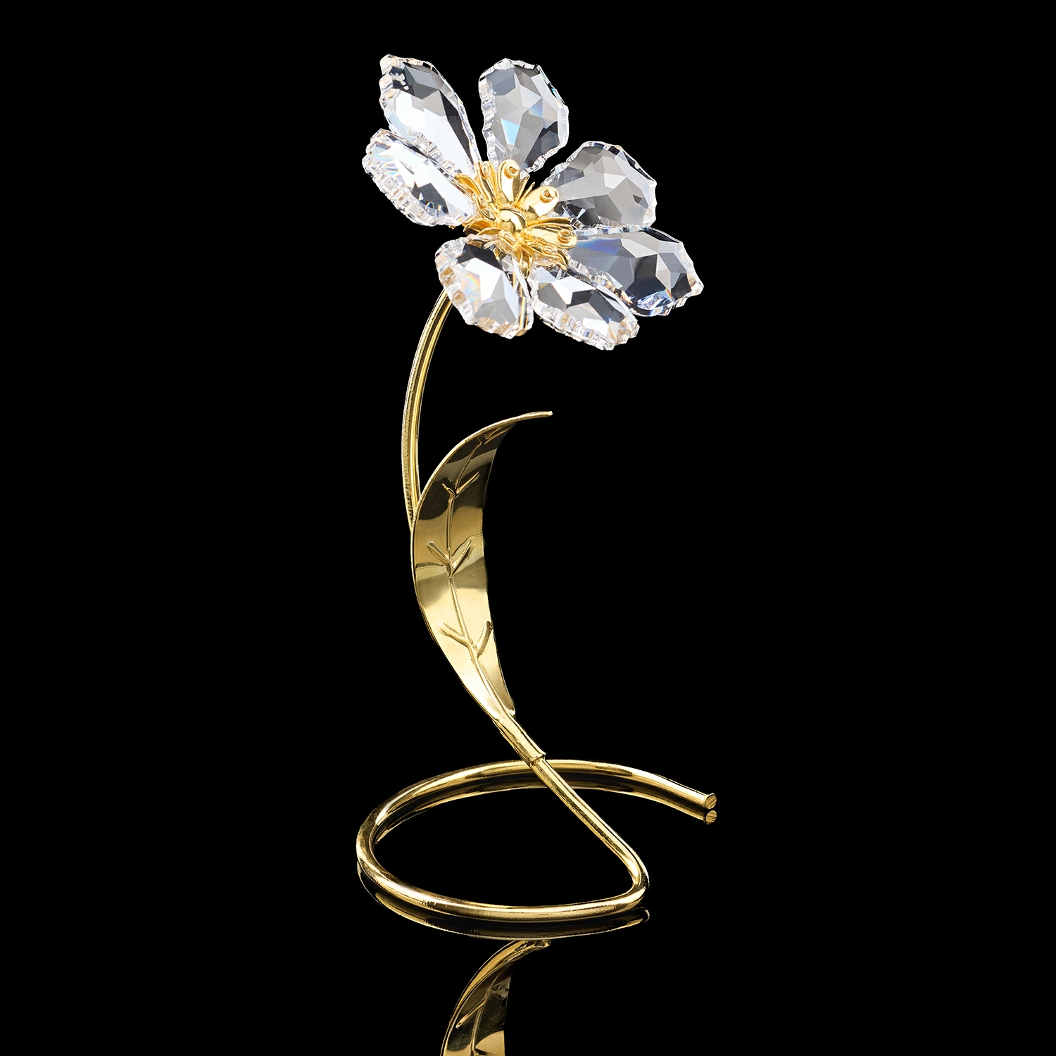 Quà lưu niệm pha lê "Hoa"